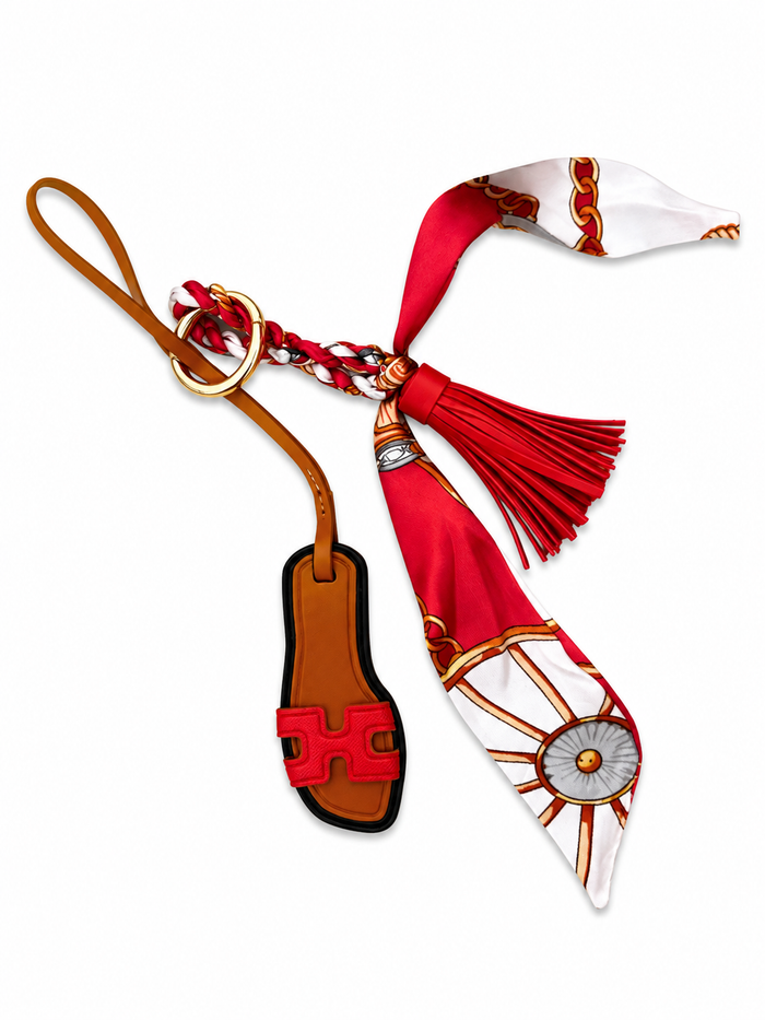 Riviera Sandal Charm - Red