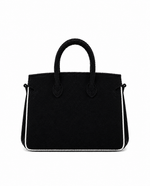 Towelling Totes Small - Black & White — image 2