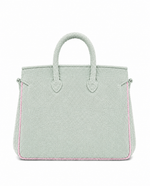 Towelling Totes Medium - Mint & Baby Pink — image 2