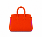 Towelling Totes Small - Orange & Pink — image 2