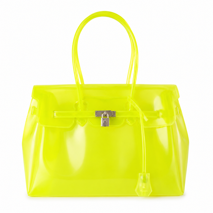 Jelly Tote Structured - Neon