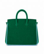 Towelling Totes Medium - Green & Blue — image 2