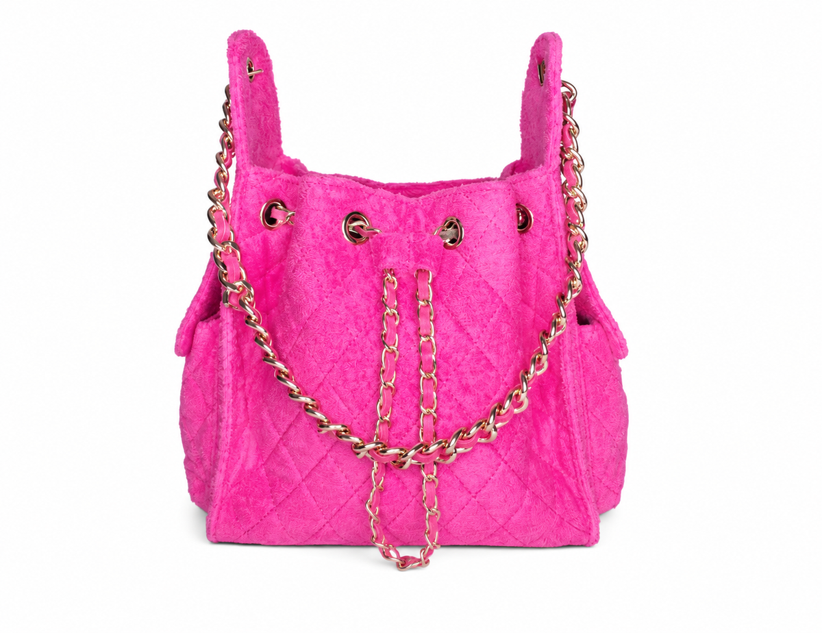 Beach Sack Bag - Barbie Pink