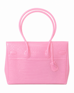 Jelly Tote Structured - Crocodile Pink — image 2