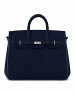 Towelling Totes Large - Double Navy — image 1