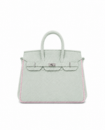 Towelling Totes Small - Mint & Baby Pink — image 1