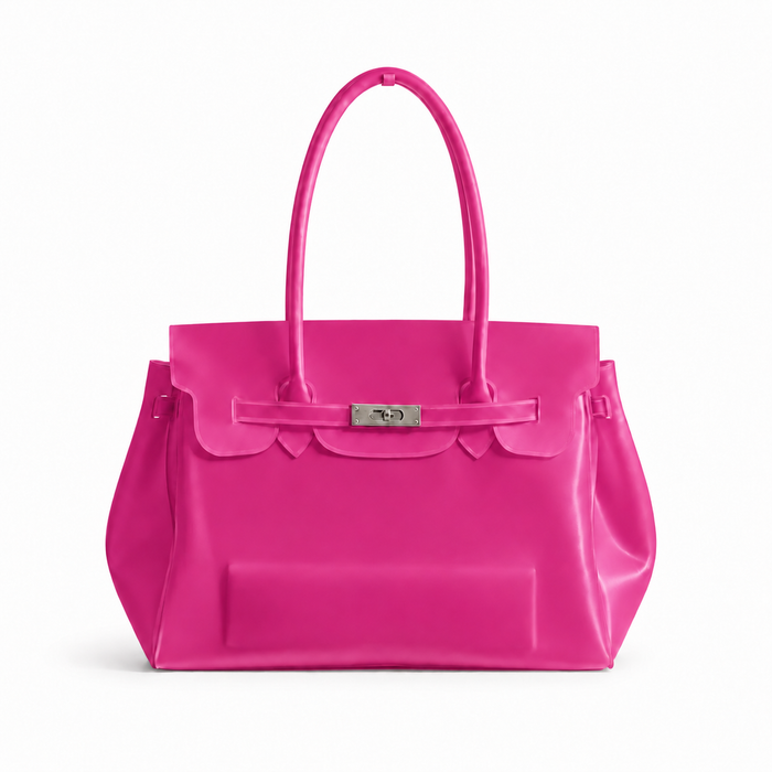 Jelly Tote Large - Barbie Pink