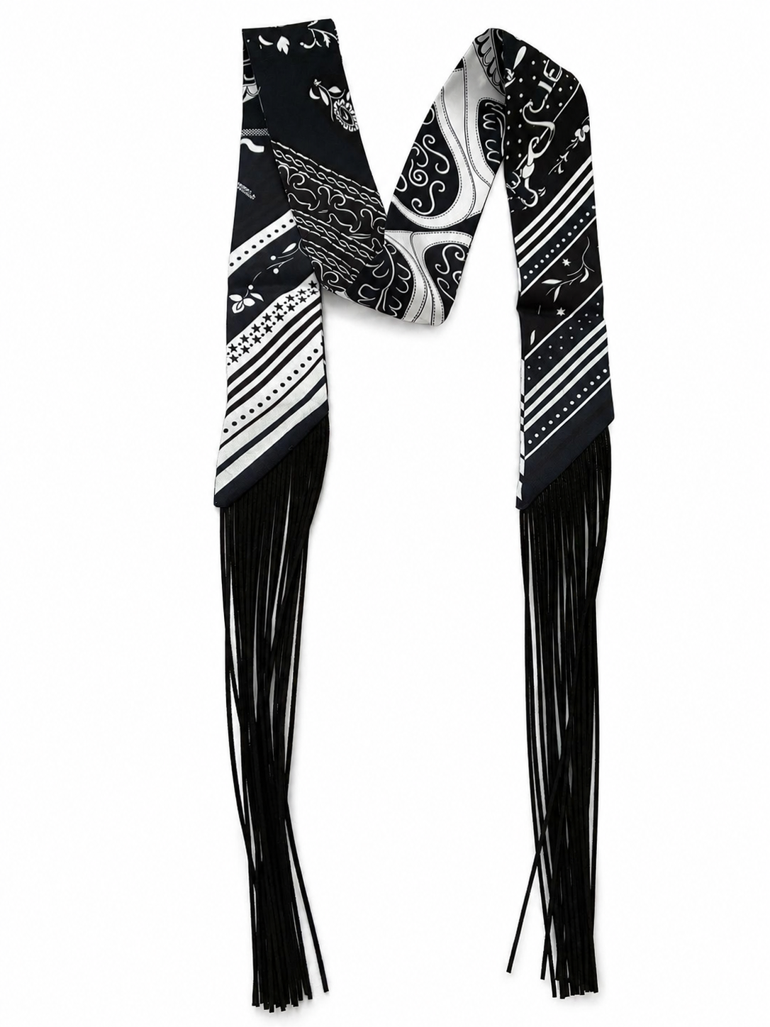 Twirls Fringe - Print 08