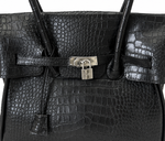 Jelly Tote Structured - Crocodile Black — image 3