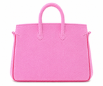 Towelling Totes Large - Baby Pink & Dark Pink — image 2