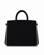 Towelling Totes Medium - Black & White — image 2
