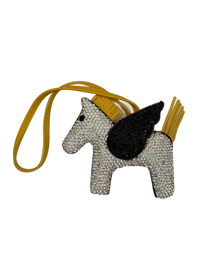 Unicorn Sparkle Charm - Black & Yellow
