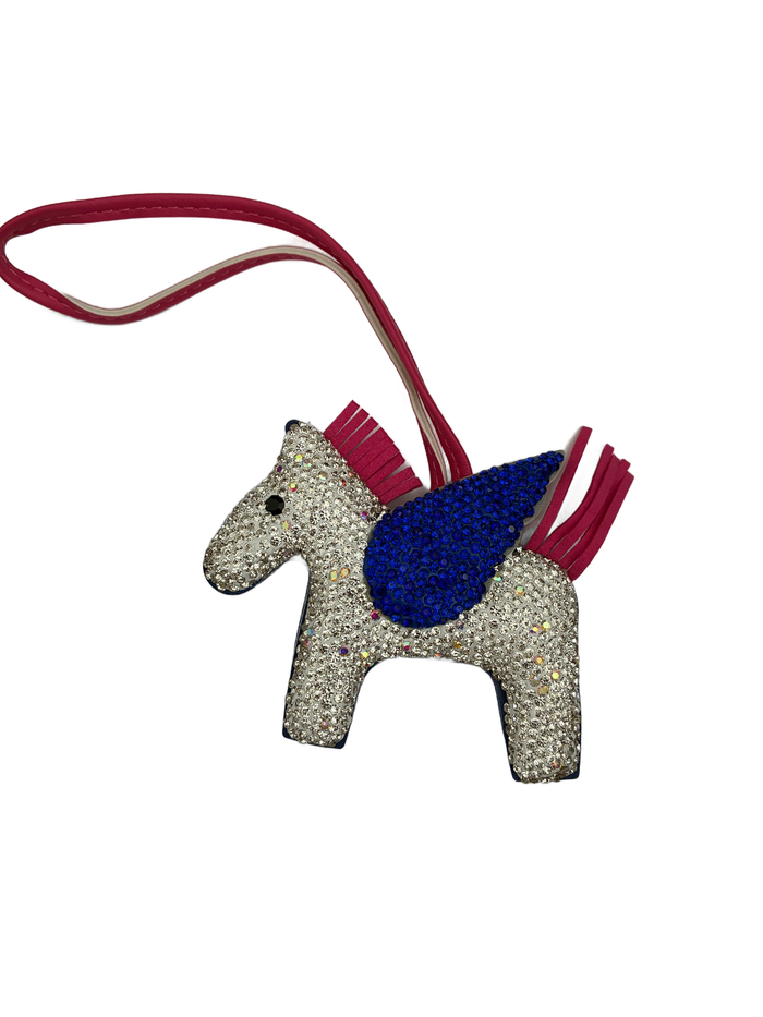 Unicorn Sparkle Charm - Navy & Pink